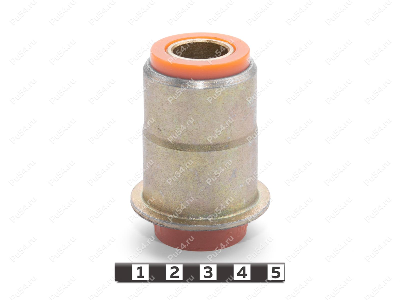 Lower control arm silent block, front suspension., Product Code 17-06-003, Polyurethane, Image №1