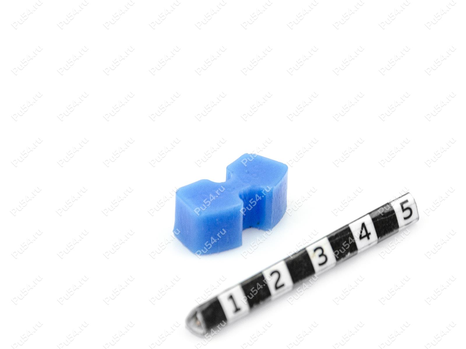Elastic element for N-Upex, N-Flex coupling (compatible), size 68, Product Code 33-99-9002, Polyurethane, PU54/M87/синий, Image №1