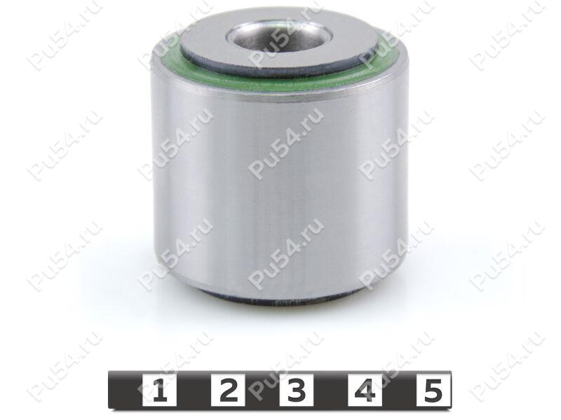 Shock absorber silent block, front suspension (bottom), pressed-in, Product Code 1-06-2331, Polyurethane, PU54/M80/green, Image №1
