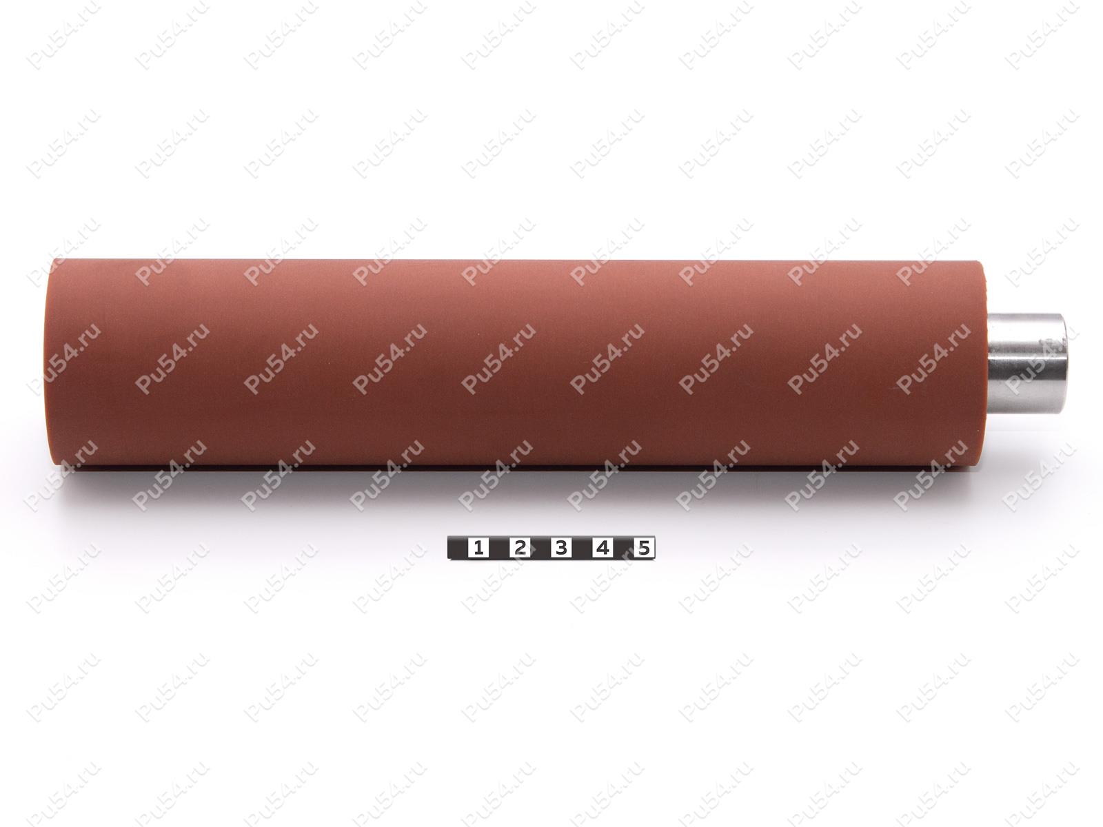 Вал транспортера выгрузки ТТМ WD-1 D60 x d54 x H270 (восстановление), Product Code 333-01-1184, Polyurethane, PU54Q/E72/коричневый, Image №1