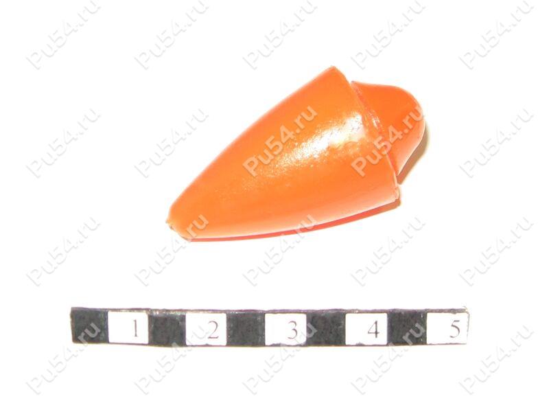 Bonnet bump stop., Product Code 17-07-002, Polyurethane, PU54/M72/оранжевый, Image №1
