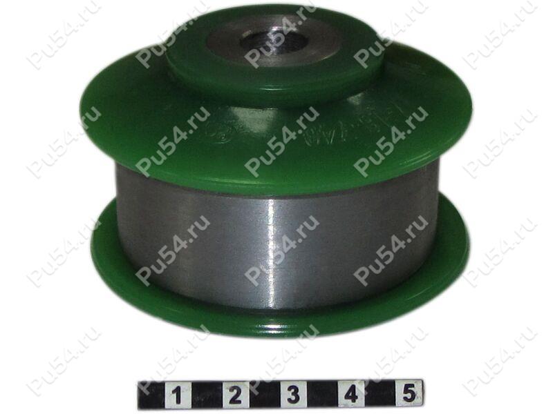 Control arm rear silent block, front suspension (sectional), Product Code 17-16-740, Polyurethane, Image №1