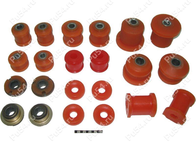 Silent blocks and bushings set for VAZ Niva 21214M since 2010, Product Code 17-21-007, Polyurethane, Image №1