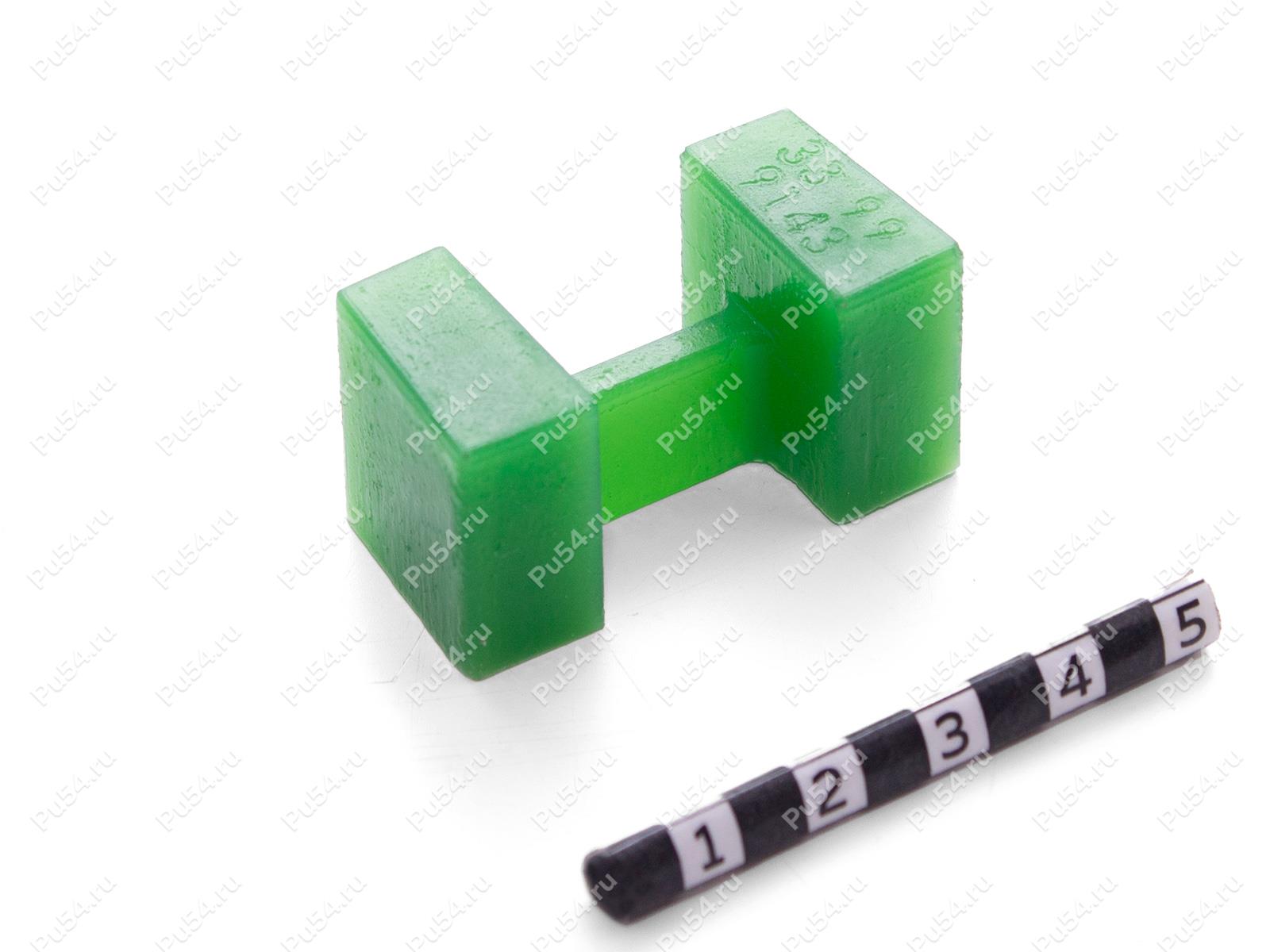 Эластичный элемент муфты SAPITFLEX, аналог SAPIT IR20, Product Code 33-99-9143, Polyurethane, PU54/M80/зеленый, Image №1