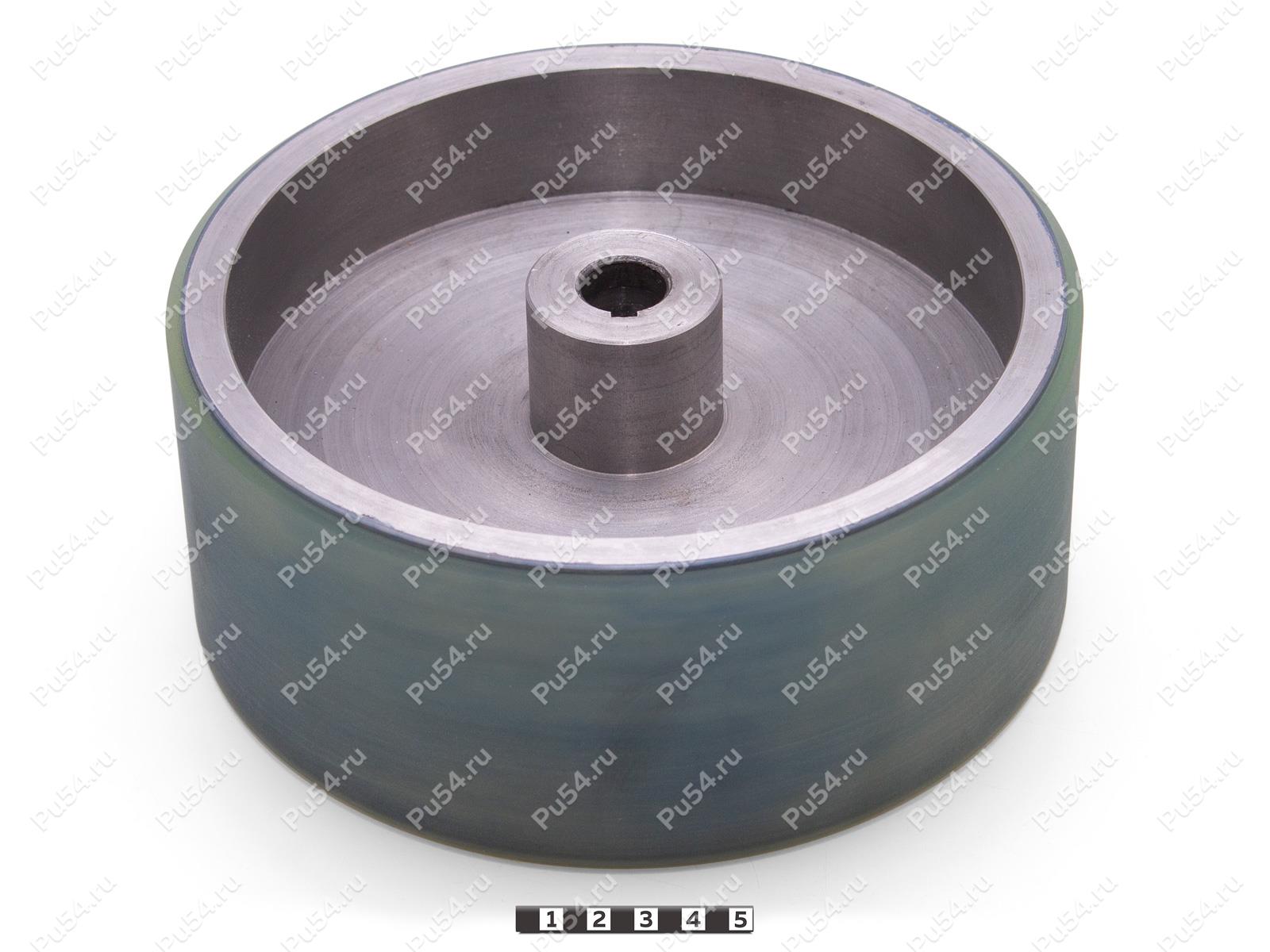 Колесо D207 x d195 x H80 (восстановление), Product Code 333-01-1208, Polyurethane, PU54Q/E72/коричневый, Image №1