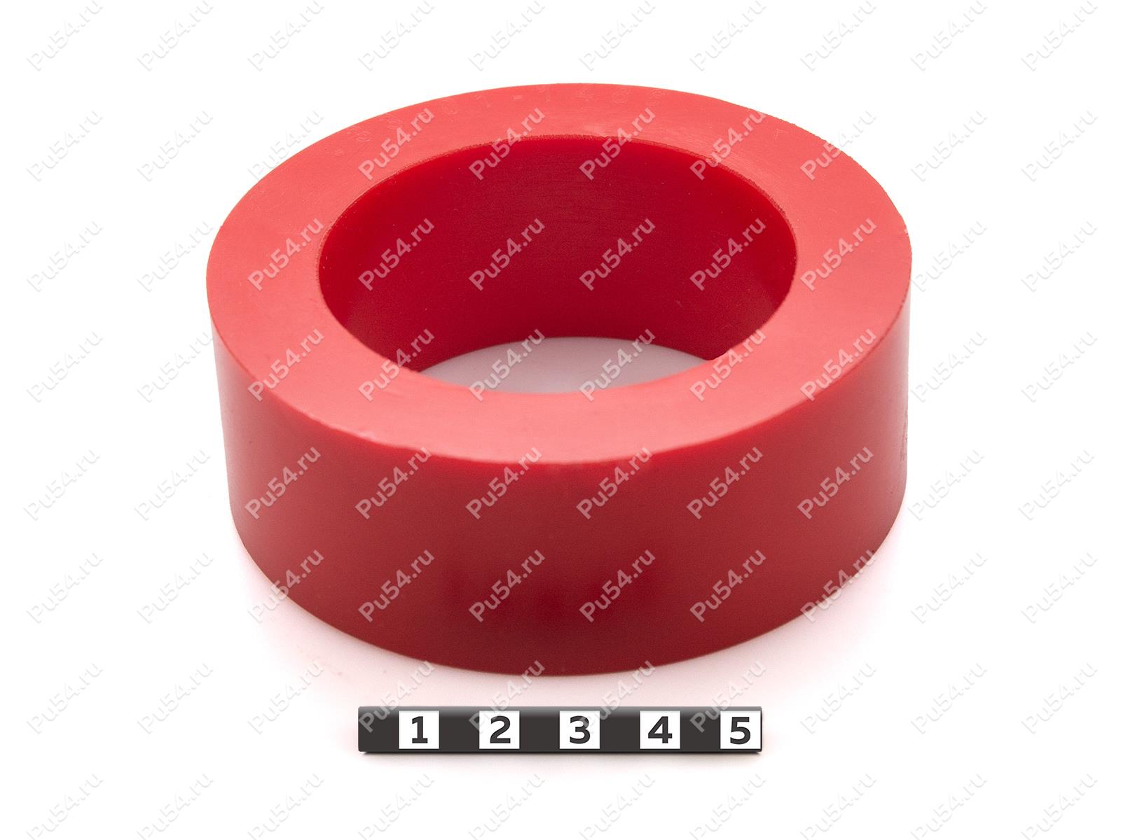 Ролик D 95 х d 65 x H 34, Product Code 33-01-1486, Polyurethane, PU54/K55/красный, Image №1