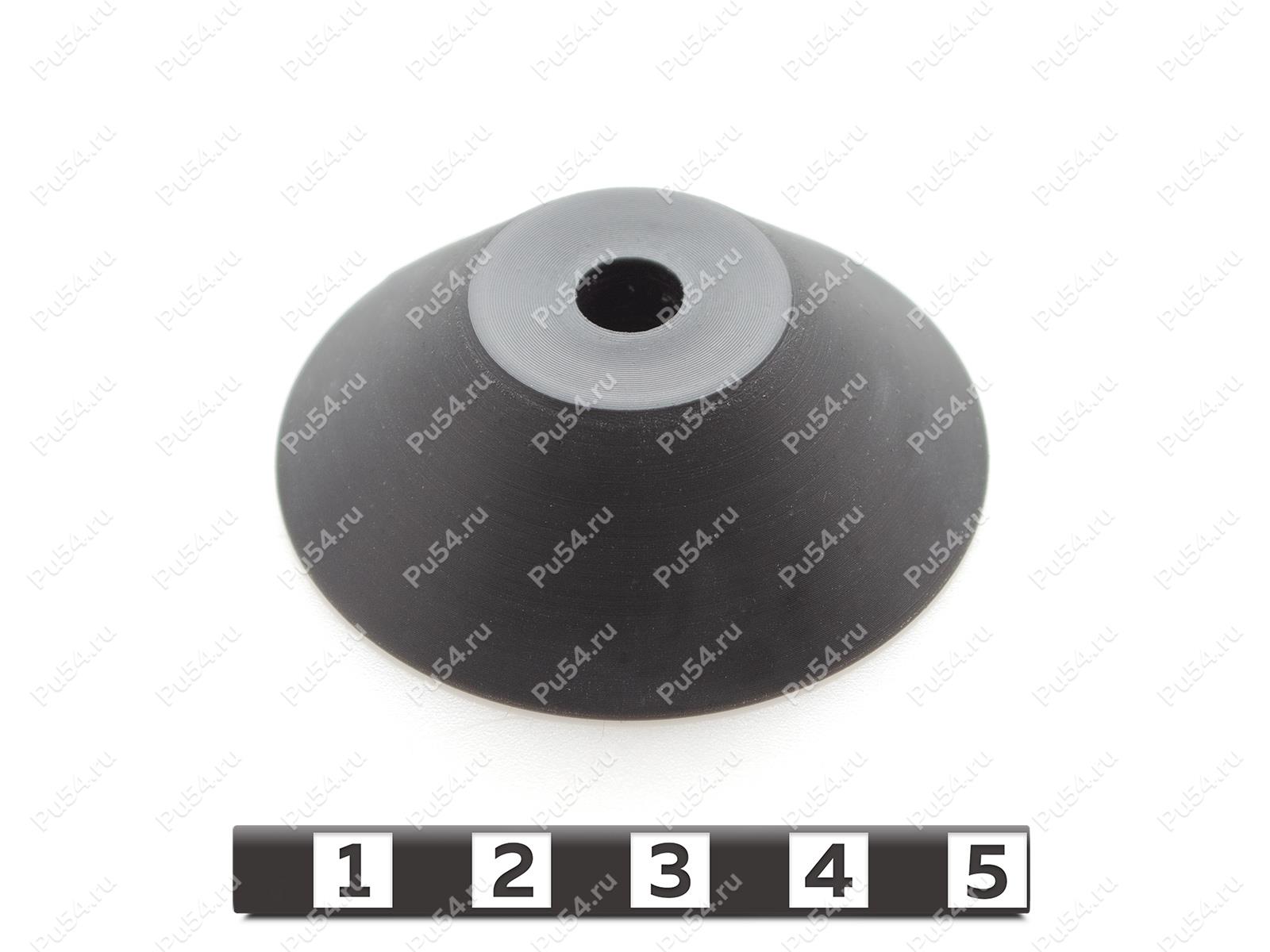 Ролик 50*8*15, Product Code 33-78-018, Polyurethane, PU54/E98/черный, Image №1
