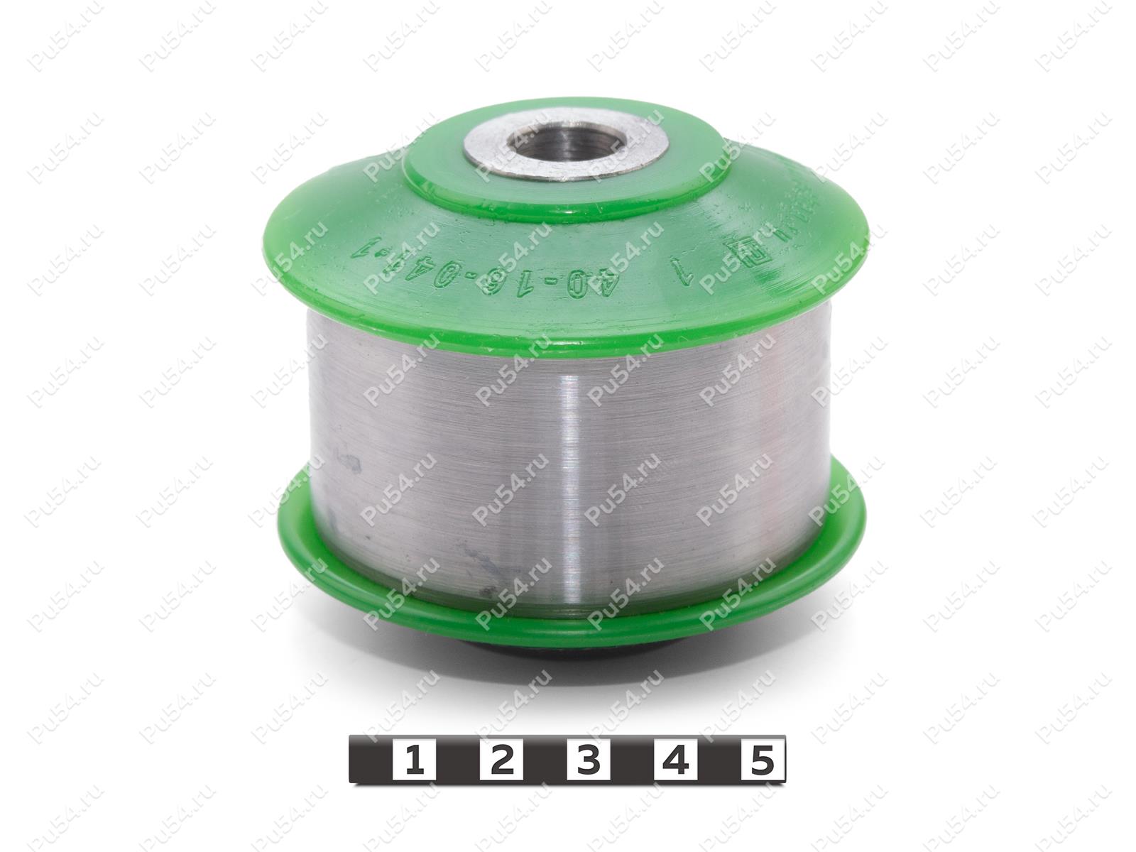 Сайлентблок рычага передней подвески задний (сборный), Product Code 40-16-041, Polyurethane, PU54/M80/зеленый, Image №1