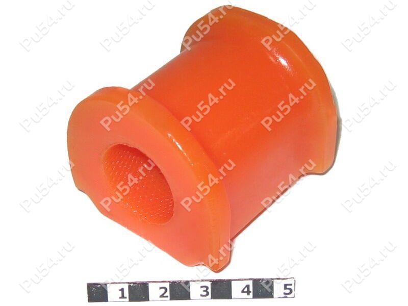 Stabilizer bushing, rear suspension, Product Code 18-01-022, Polyurethane, PU54i/K72/темно-оранжевый, Image №1