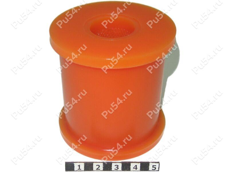 Stabilizer bushing, rear suspension, Product Code 18-01-024, Polyurethane, PU54i/K72/темно-оранжевый, Image №1