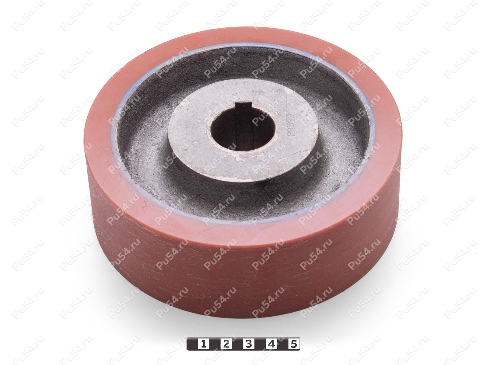 Ролик D150 x d130 x H50 мм (восстановление), Product Code 333-01-1204, Polyurethane, PU54Q/E92/коричневый, Image №1