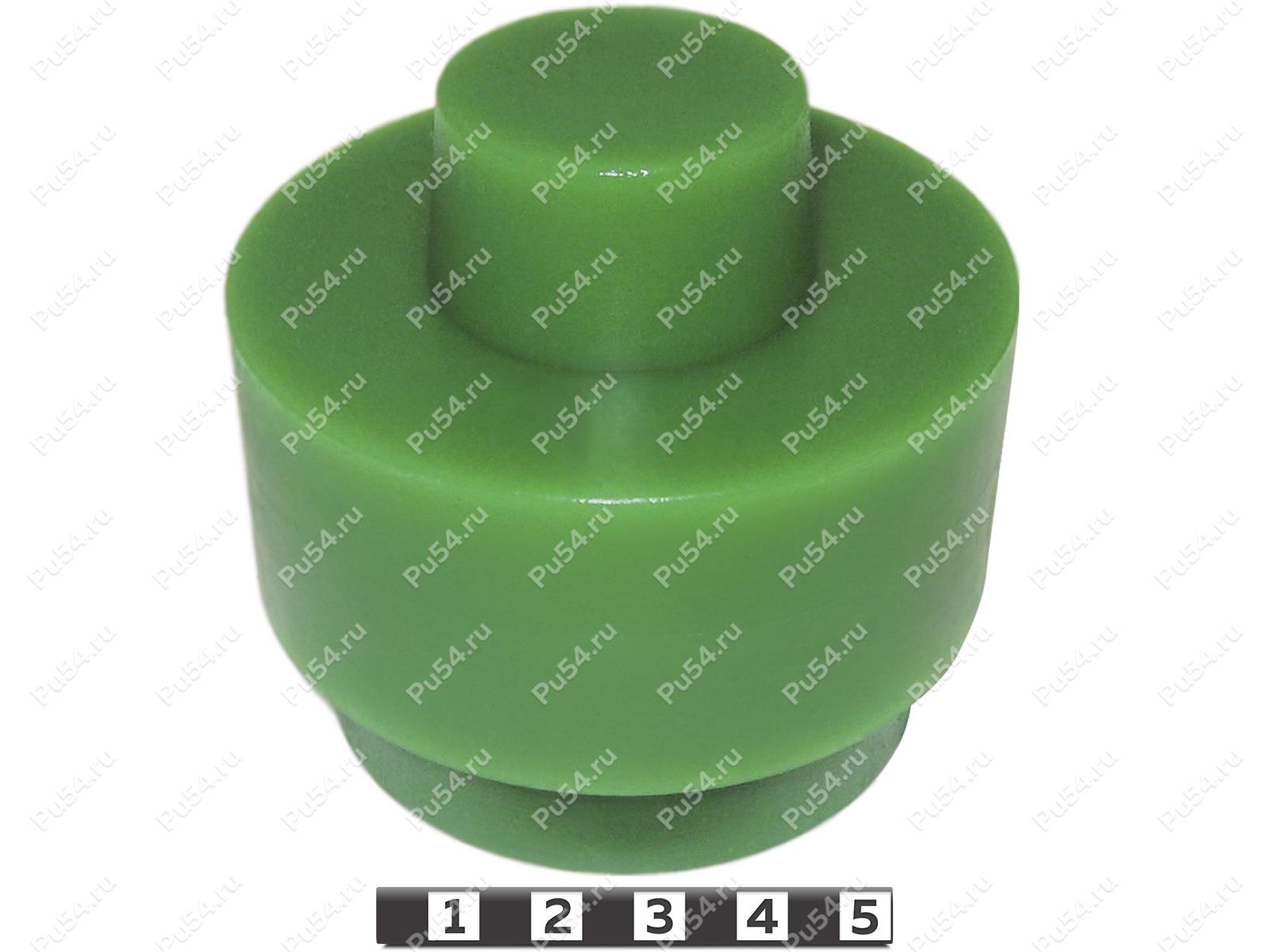 Spring spacer, rear suspension (lift +35 mm), Product Code 2-12-1043, Polyurethane, PW54/K80/светло-зеленый, Image №1