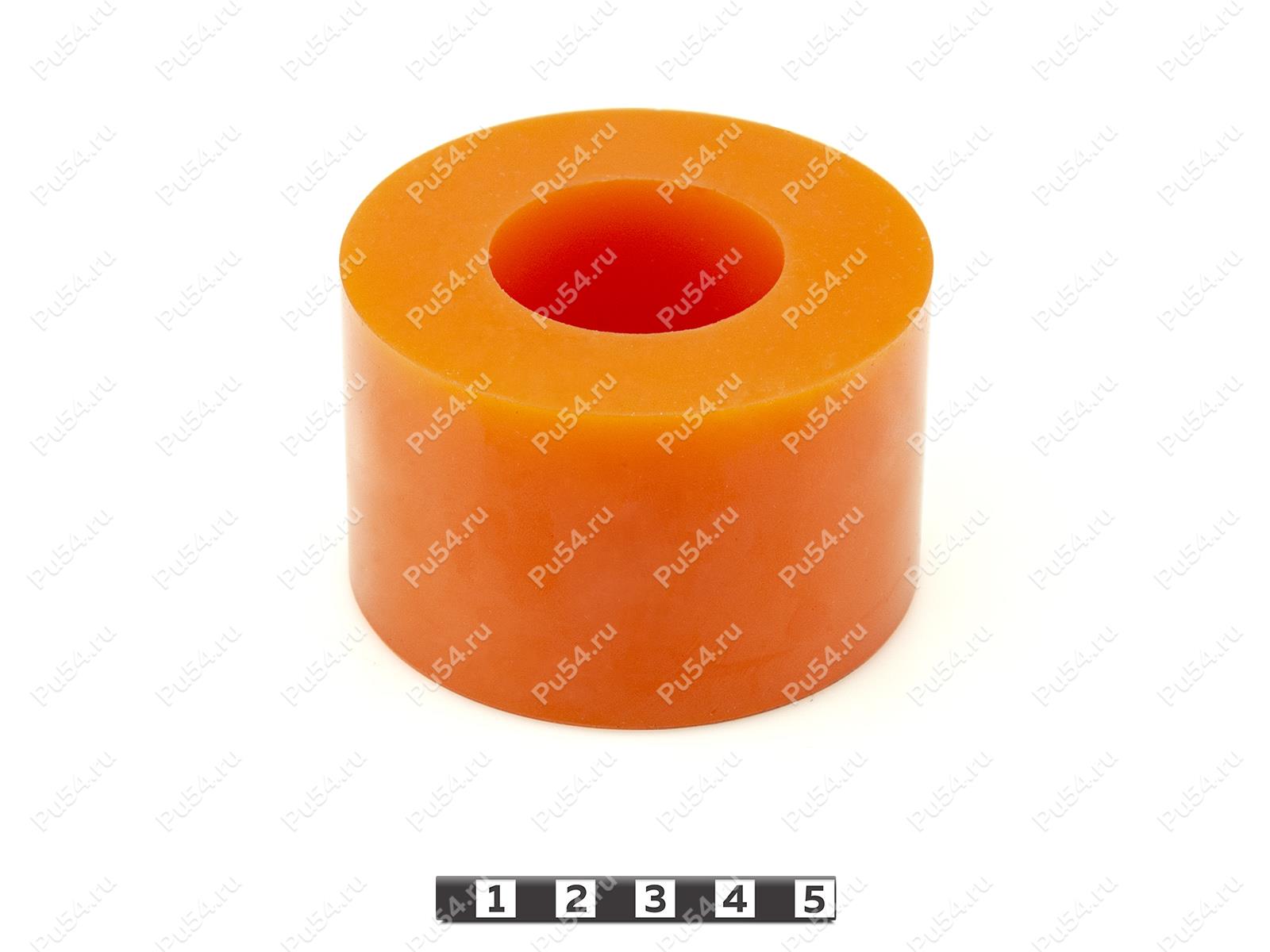 Втулка D 80 x d 40 x H 50, Product Code 33-01-1278, Polyurethane, PU54/M72/оранжевый, Image №1