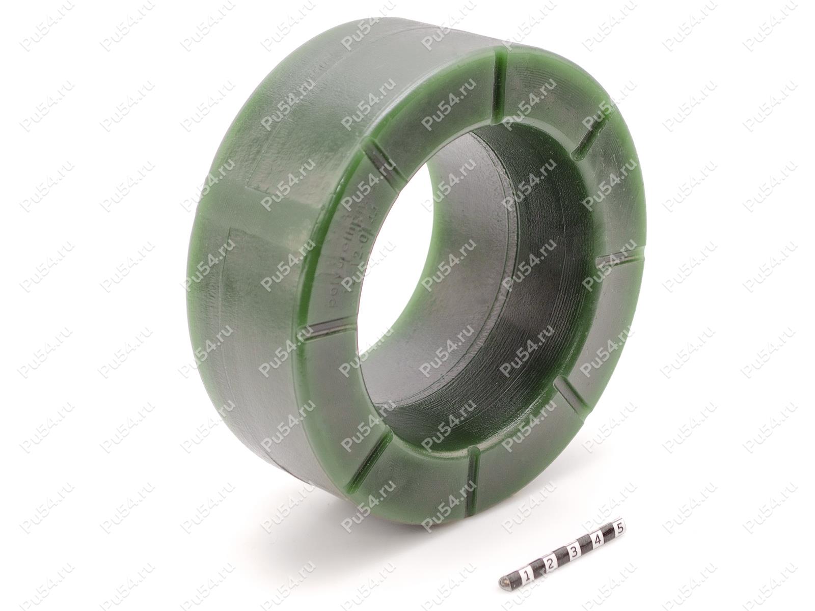 Spring spacer, rear suspension (lift +40 mm), Product Code 12-12-0144, Polyurethane, PU54/K80/темно-зеленый, Image №1