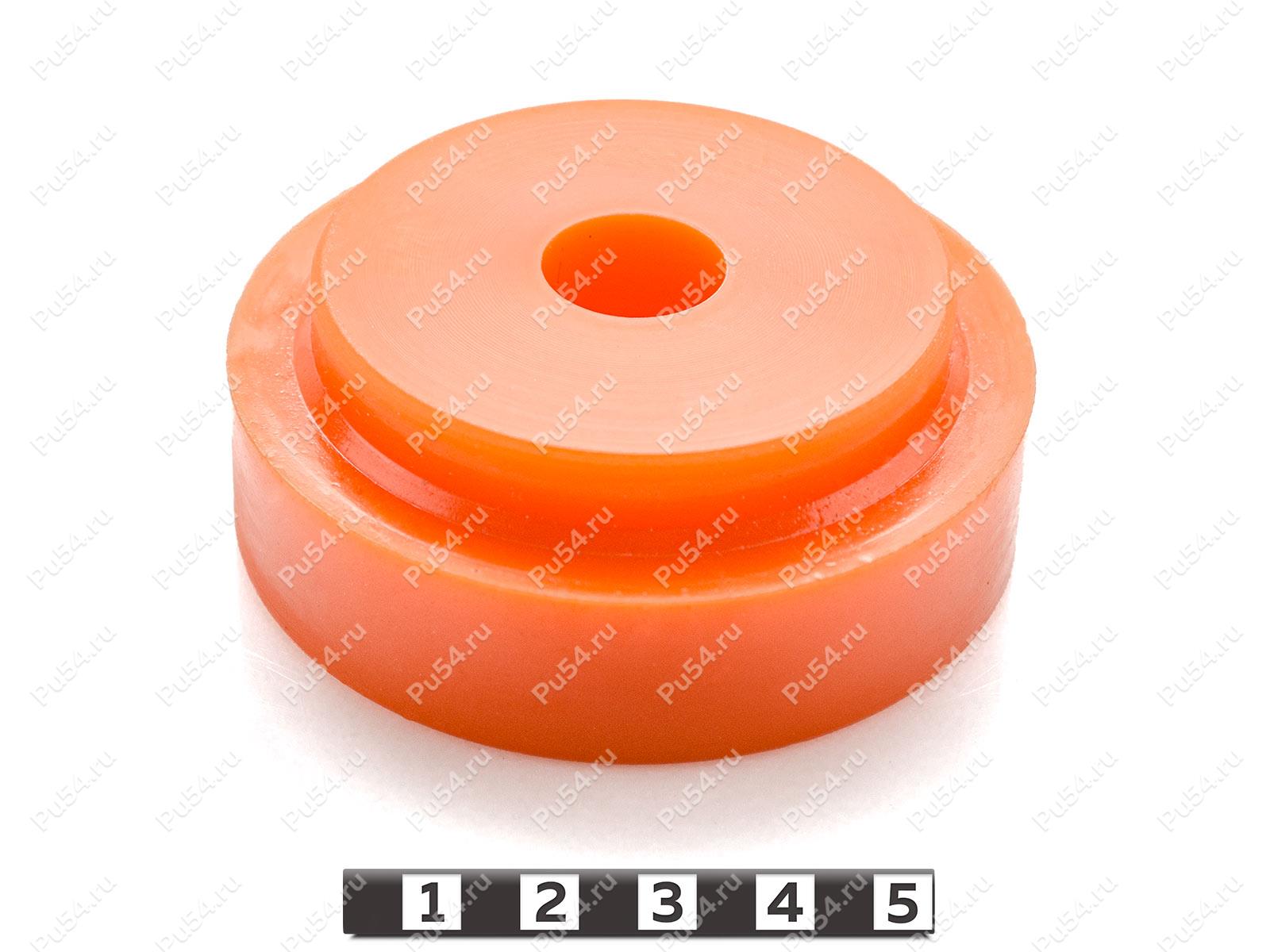 Подушка кузова верхняя, Product Code 12-12-300, Polyurethane, PU54i/K72/темно-оранжевый, Image №1
