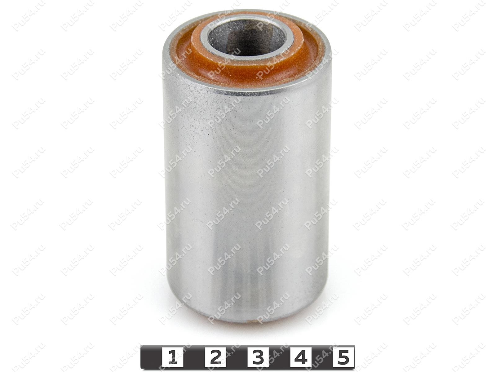 Сайлентблок 40*18/72*65, Product Code 33-06-911, Polyurethane, PU54/M72/оранжевый, Image №1