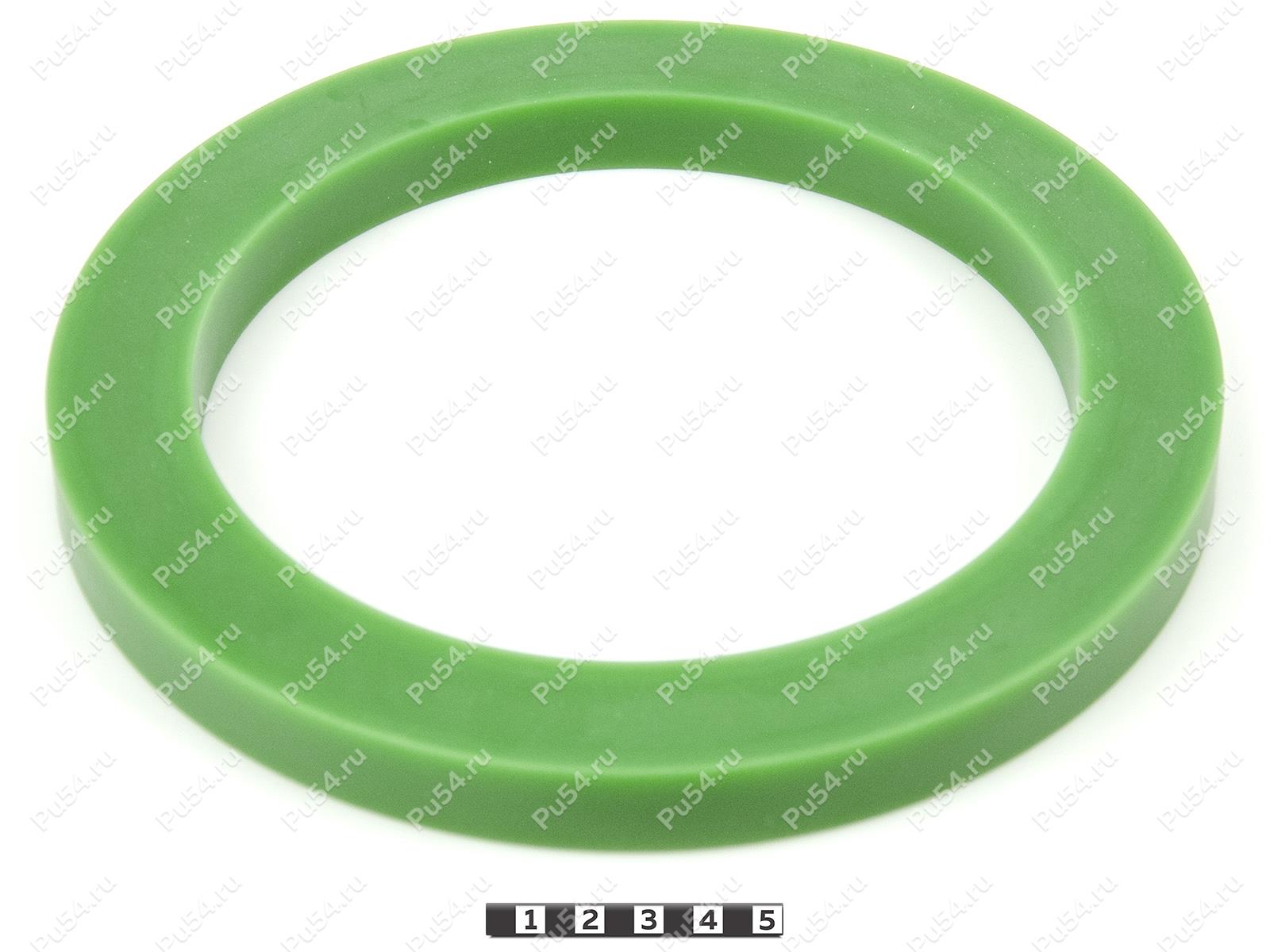 Кольцо прижимное РИ 000 D 226 * d 172 * H 20, Product Code 33-01-1301, Polyurethane, PU54/M80/зеленый, Image №1