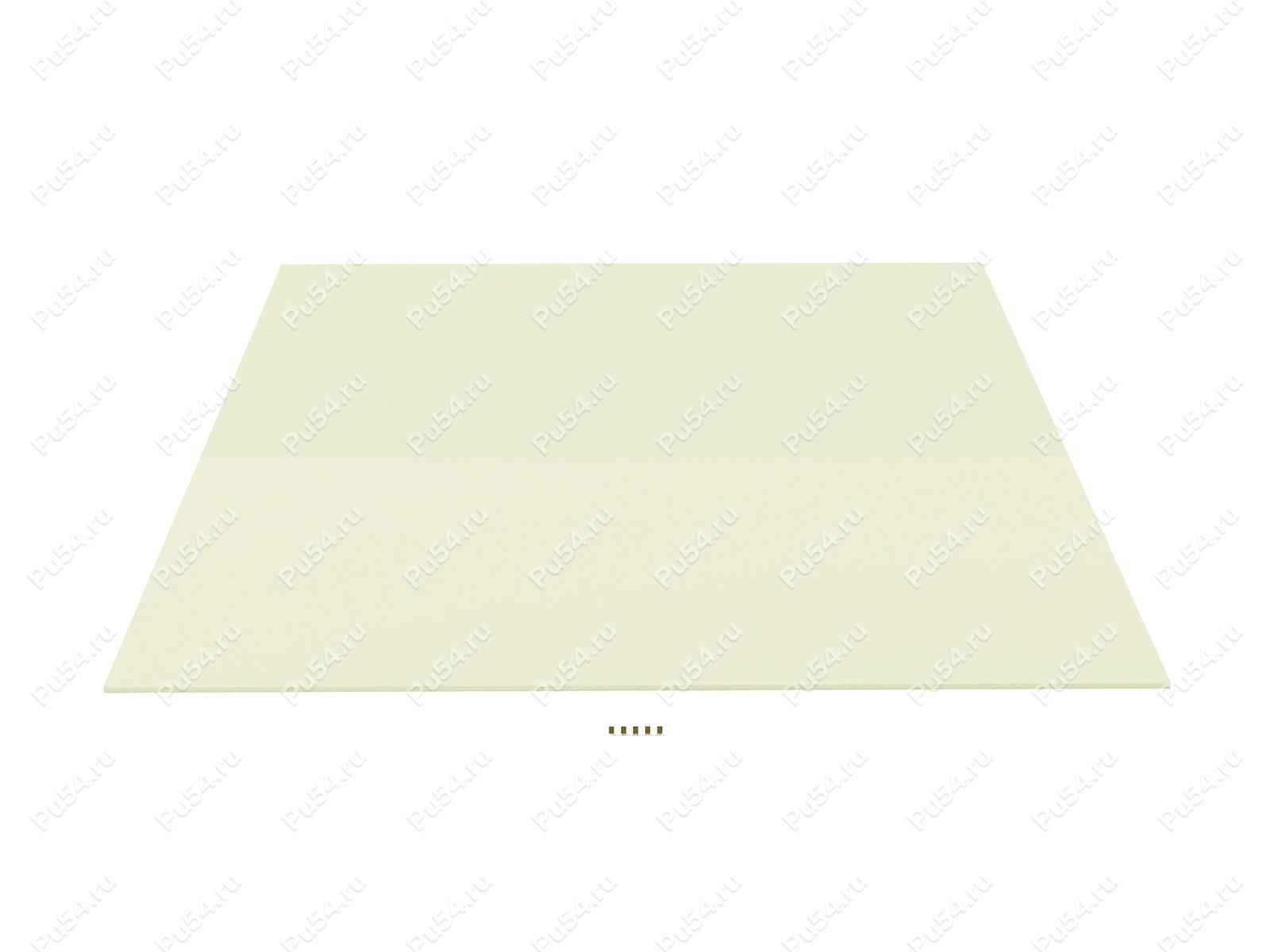 Полоса 4000 х 170 х 3мм, Product Code 60-01-003-17, Polyurethane, K80/бесцветный, Image №1