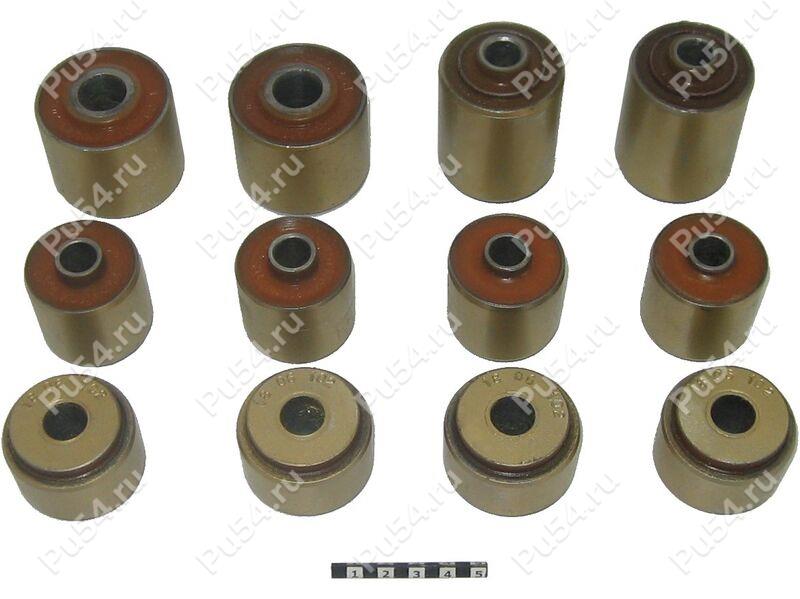 Silent blocks set for Volga 31105 (front suspension), Product Code 18-21-003, Polyurethane, Image №1