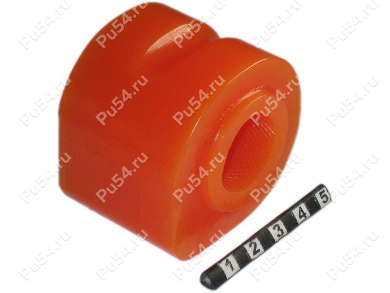 Stabilizer bushing, front suspension, ID=23mm (repairing version of 19-01-041), Product Code 19-01-0412, Polyurethane, PU54i/K72/темно-оранжевый, Image №1