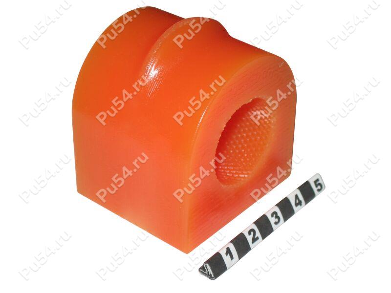 Stabilizer bushing, front suspension, ID=25 mm, Product Code 19-01-307, Polyurethane, PU54/M72/оранжевый, Image №1