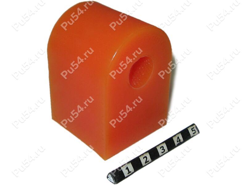 Stabilizer bushing, rear suspension, ID=14,5 mm, Product Code 19-01-339, Polyurethane, PU54i/K72/темно-оранжевый, Image №1