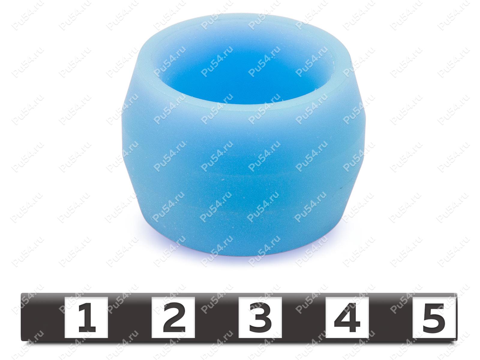 Control arm bushing, front suspension (inner), Product Code 27-08-079, Polyurethane, PU54/M87/blue, Image №1
