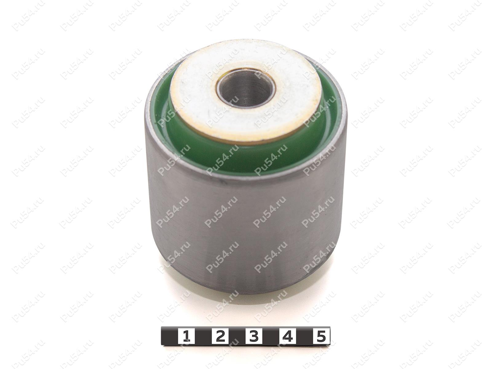 Сайлентблок нижнего продольного рычага, к кузову запрессованный, Product Code 12-06-2601, Polyurethane, PU54/M80/зеленый, Image №1