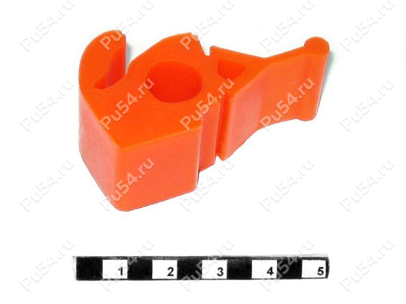 Bonnet bump stop., Product Code 1-07-030, Polyurethane, PW54/K72/светло-оранжевый, Image №1