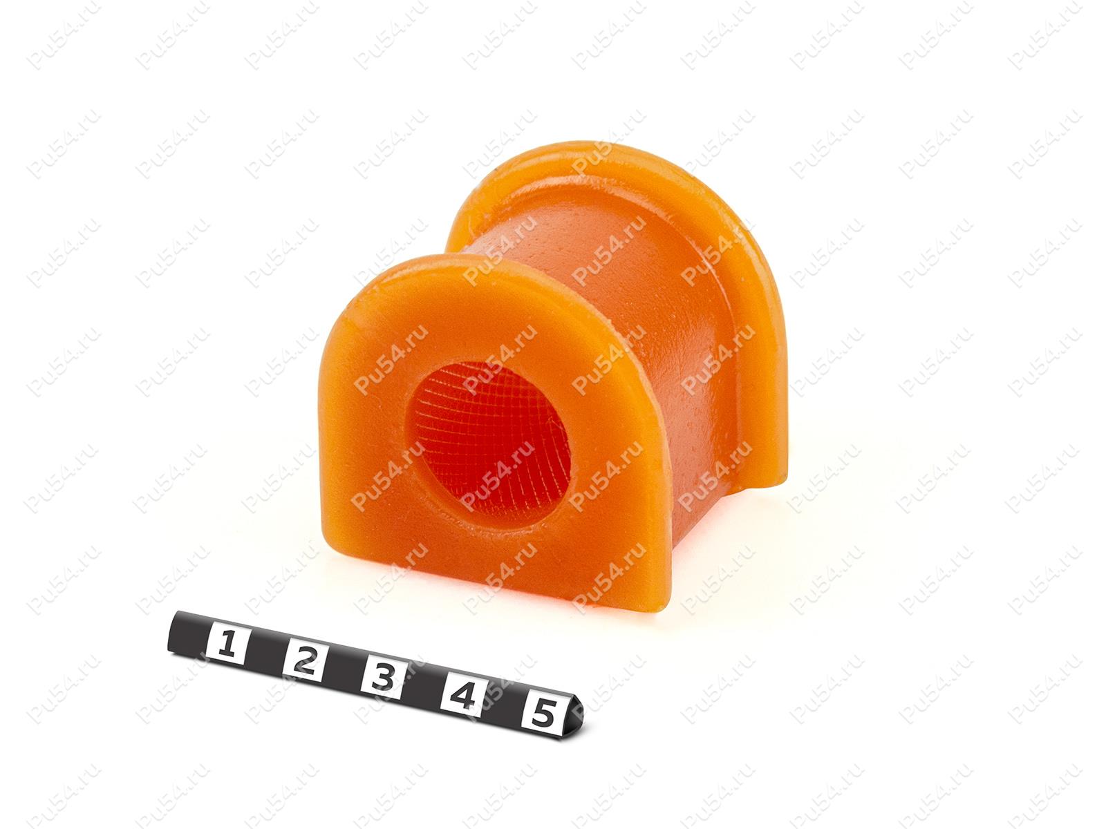 Stabilizer bushing, front suspension, Product Code 1-01-195, Polyurethane, Image №1