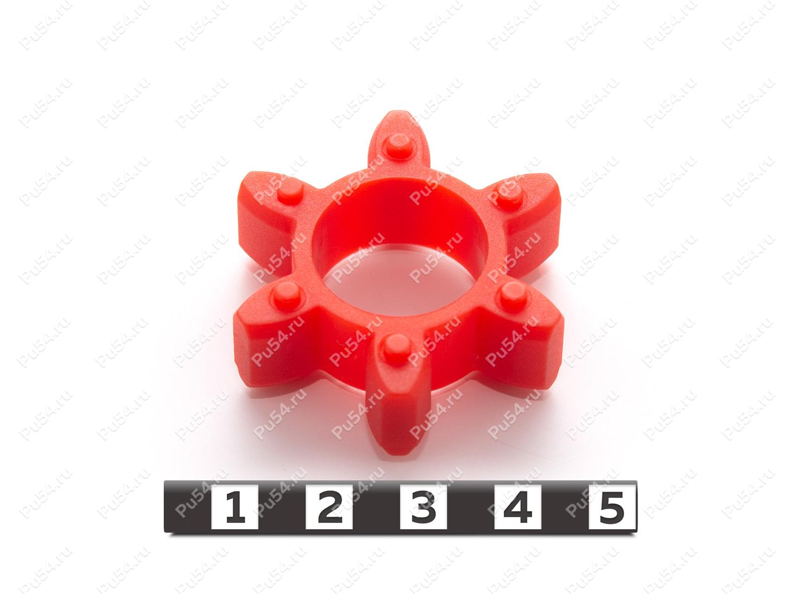 Эластичный элемент муфты , аналог MZK.PU.V30 SOROTEC, Product Code 33-99-94303, Polyurethane, PU54/M92/красный, Image №1