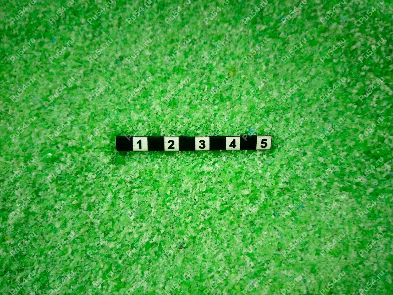Urethane crumbs, less than 2 mm, Product Code 34-08-003-1, Polyurethane, black, Image №1