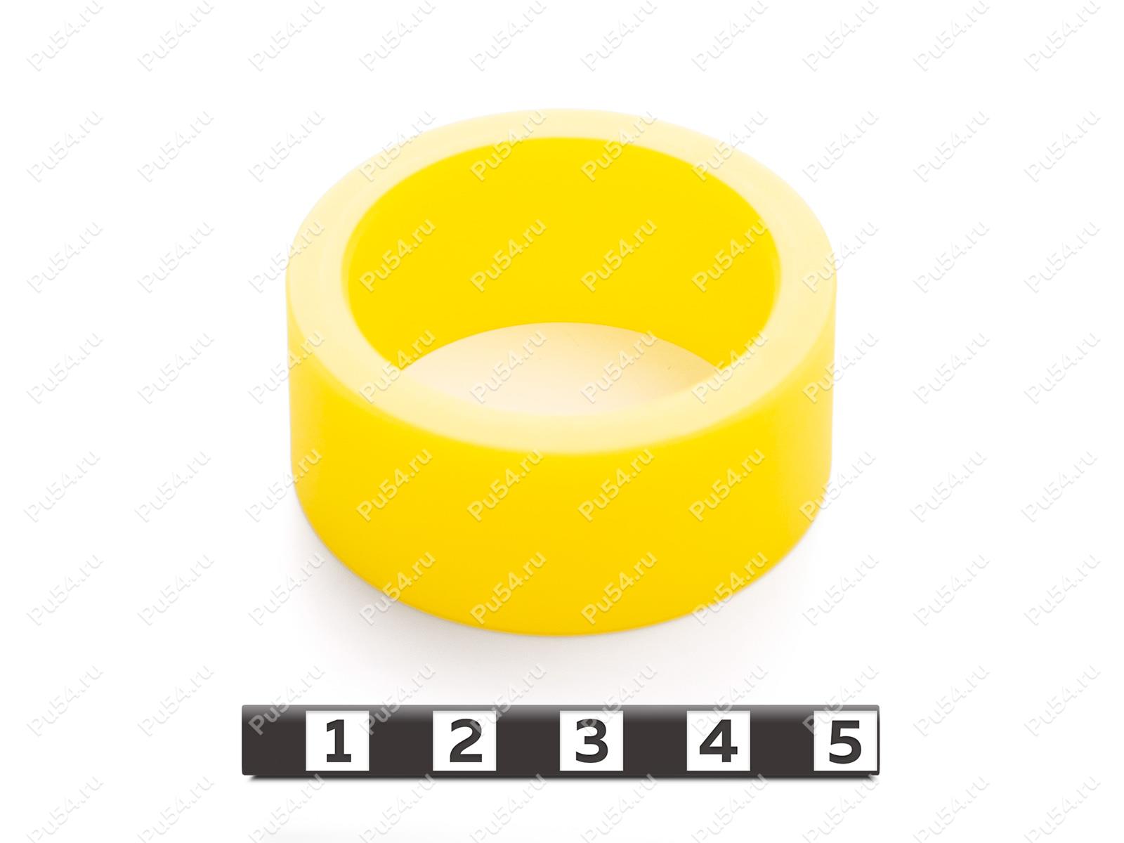 Втулка 46*35*20, Product Code 33-78-492, Polyurethane, PU54/M95/желтый, Image №1