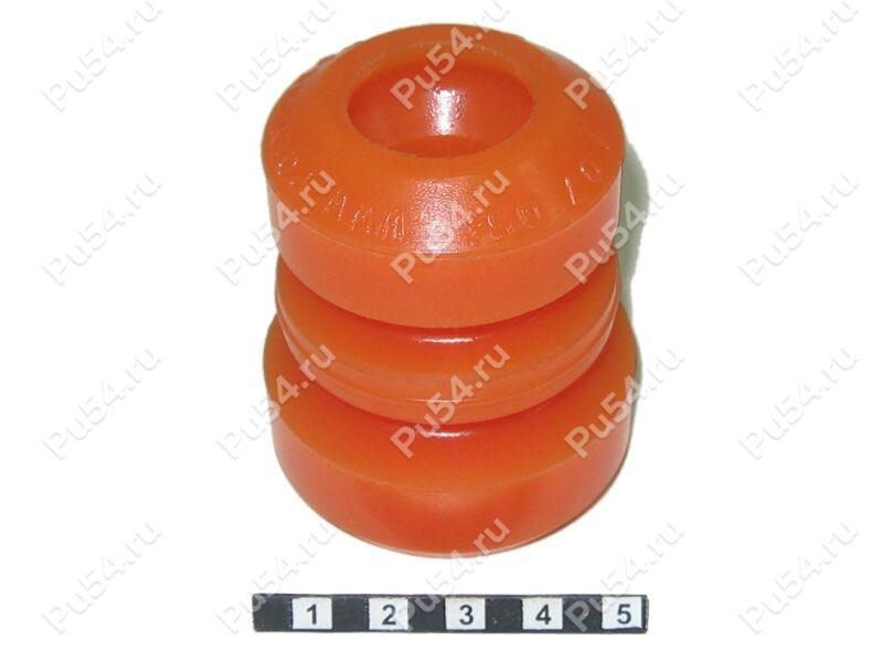 Front shock absorber bump stop, Product Code 1-07-054, Polyurethane, PU54i/K72/темно-оранжевый, Image №1