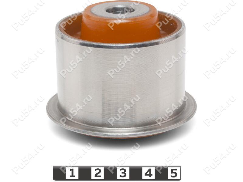 Front axle gear bracket silent block, Product Code 19-06-202, Polyurethane, PU54/M71/orange, Image №1