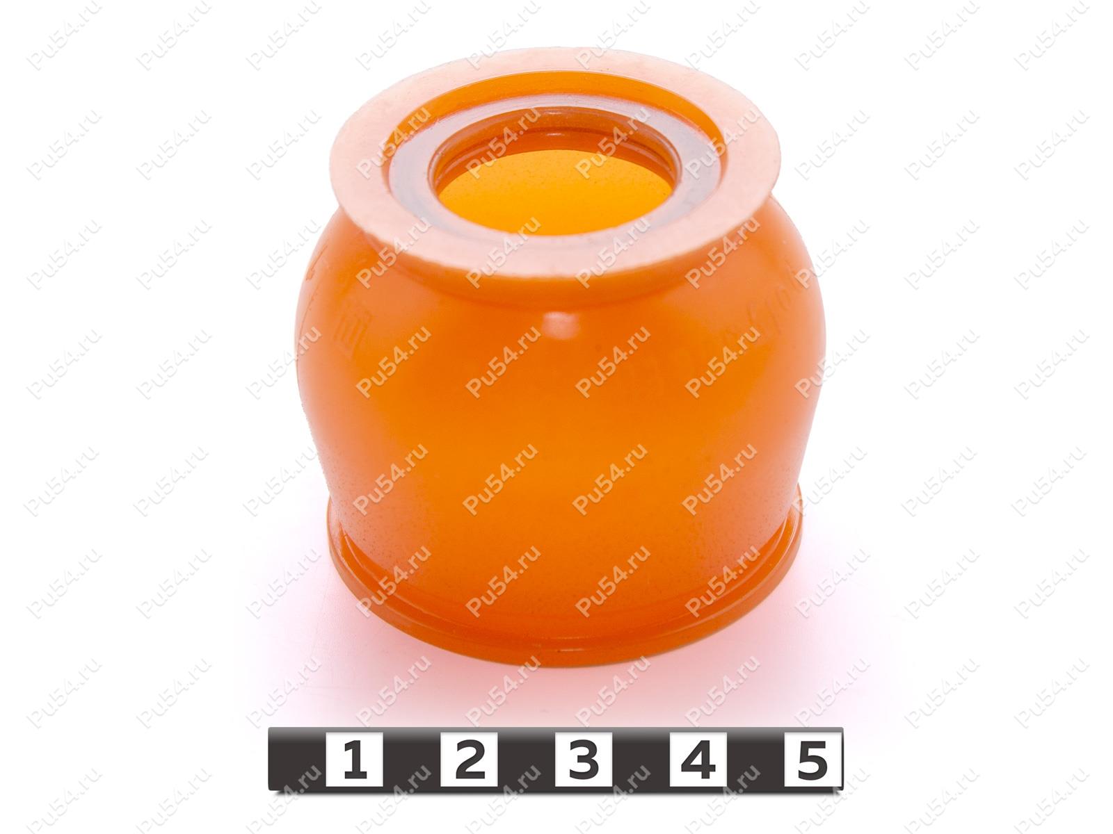 Пыльник шаровой опоры, Product Code 1-05-055, Polyurethane, PU54/M72/оранжевый, Image №1