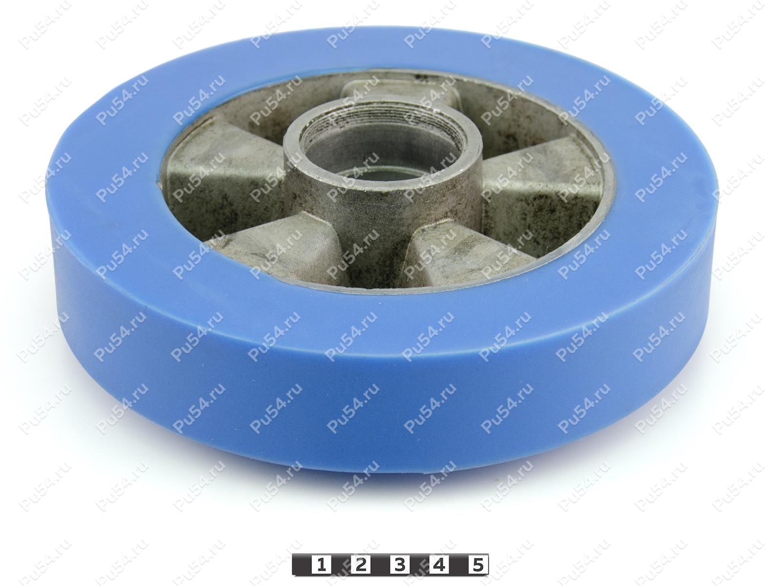 Каток снегоболотохода D 200 x d 140 x H 40 (восстановление), Product Code 333-01-970, Polyurethane, PU54/M87/синий, Image №1