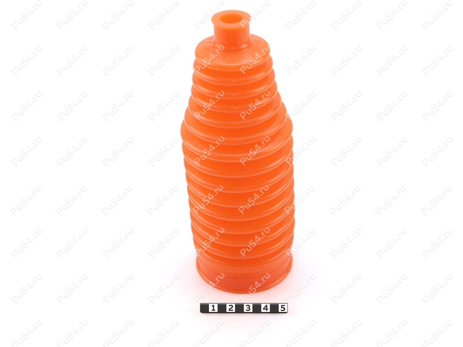 Пыльник рулевой рейки 14*52,5*174, Product Code 1-05-501, Polyurethane, PU54/M72/оранжевый, Image №1