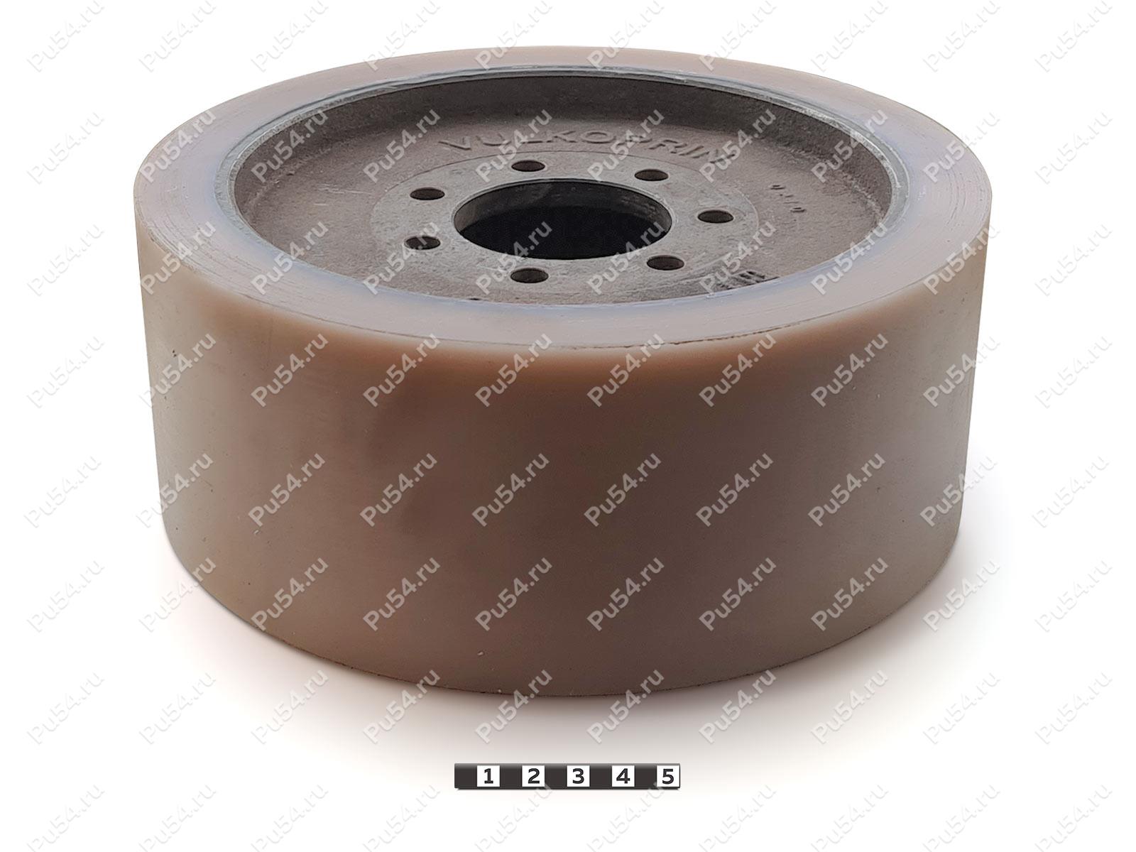 Колесо D 210 x d 185 x H 65 (восстановление), Product Code 333-01-1044, Polyurethane, PU54/M92/бежевый, Image №1