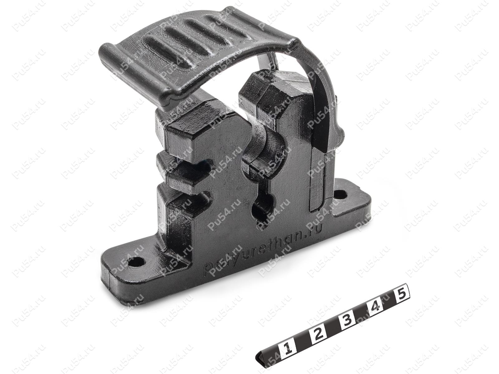 Universal clamp (100 pcs), Product Code 33-22-0139-2, Polyurethane, black, Image №1