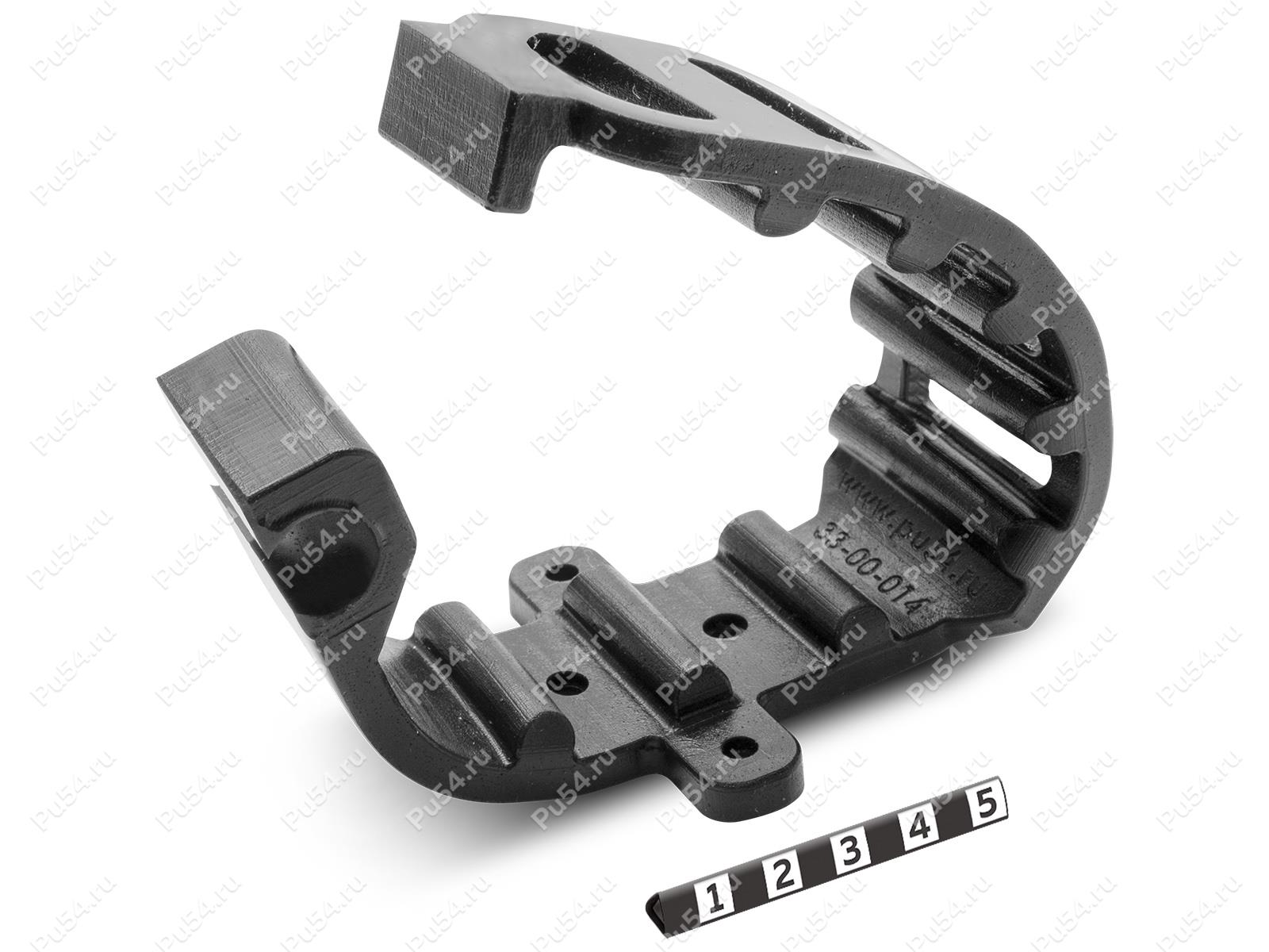Universal clamp, small (100 pcs), Product Code 33-22-014-1, Polyurethane, black, Image №1