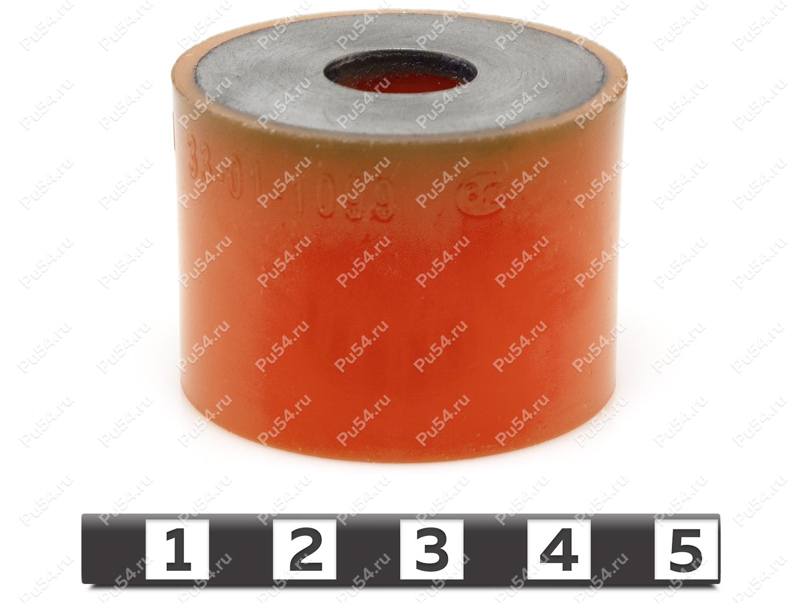 Cab bump stop, Product Code 33-01-1099, Polyurethane, PU54/M71/orange, Image №1