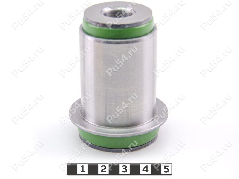 Control arm front silent block, front suspension (pressed-in), Product Code 19-06-3161, Polyurethane, PU54/M80/green, Image №1