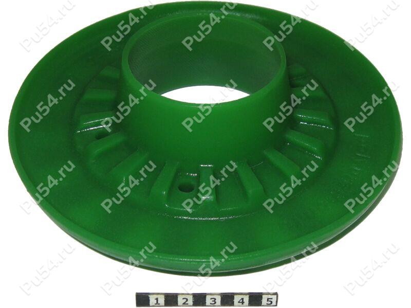 Upper spring spacer, rear suspension, Product Code 19-12-3320, Polyurethane, PU54/M80/зеленый, Image №1