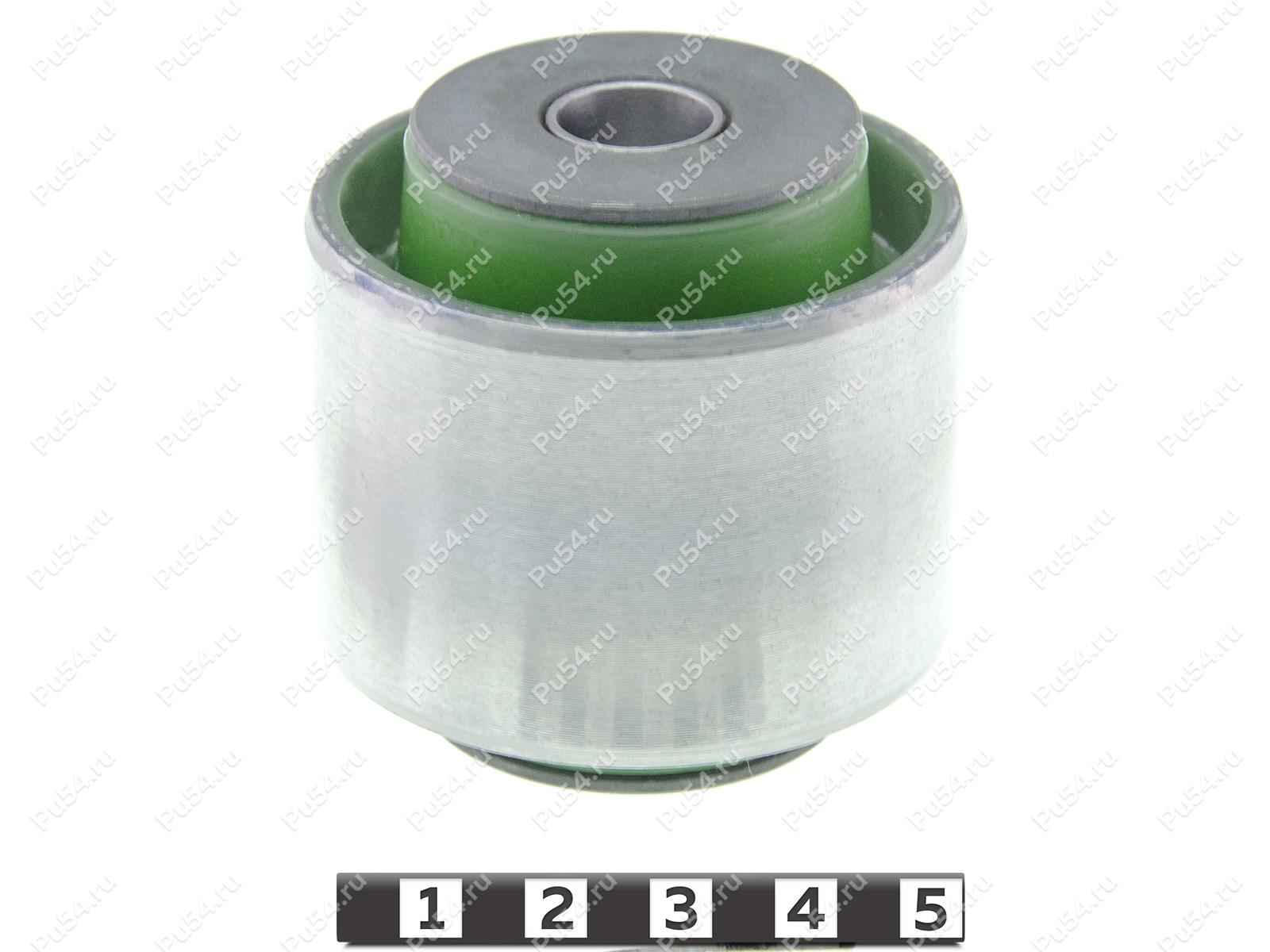 Right and left axle mount silent block, front suspension, Product Code 3-06-2681, Polyurethane, PU54/M80/green, Image №1