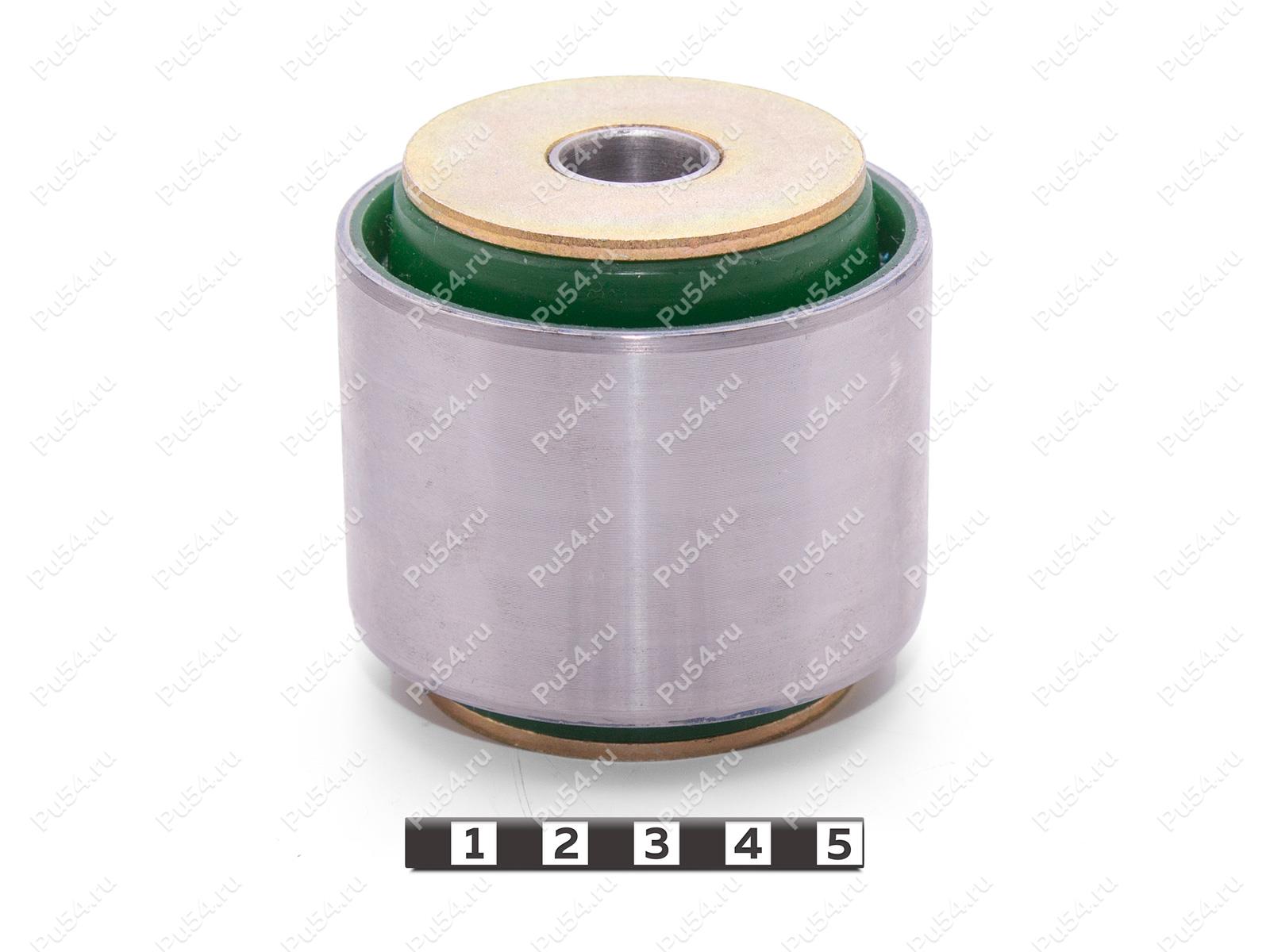 Сайлентблок подпружинного рычага задней подвески большой, OD=70,1mm, Product Code 26-06-1141, Polyurethane, PU54/M80/зеленый, Image №1