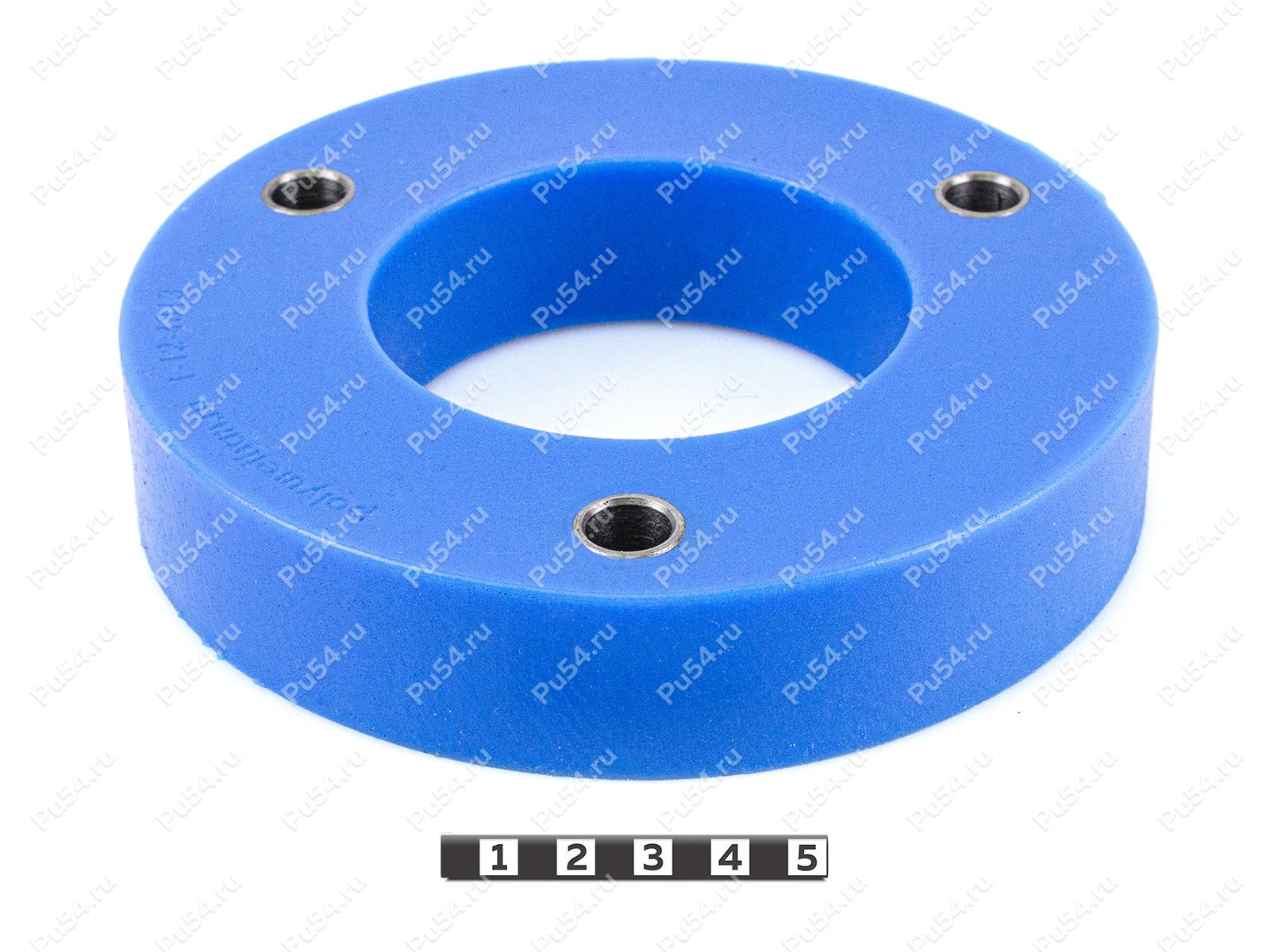 Front shock absorber strut spacer, 30 mm, Product Code 1-12-1813, Polyurethane, PU54/M87/синий, Image №1