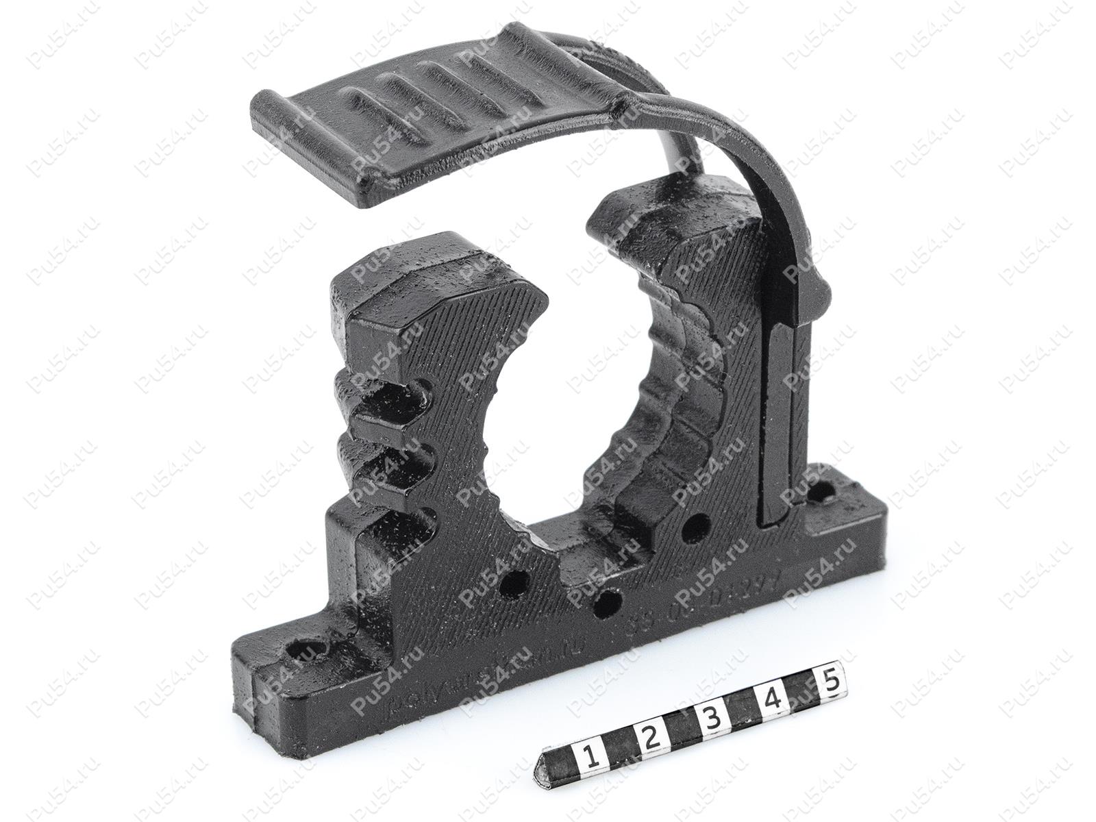 Universal clamp reinforced, Product Code 33-20-01299, Polyurethane, черный, Image №1