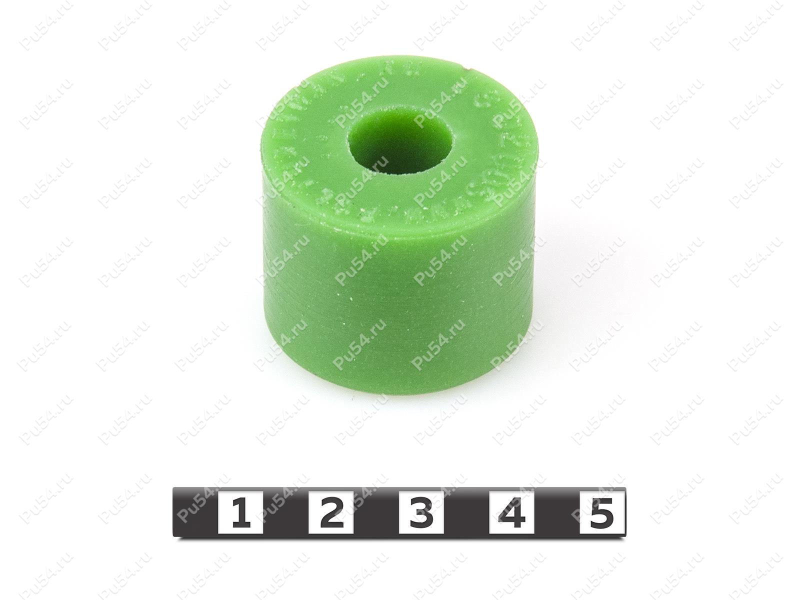 Stabilizer strut upper cushion, GAZ, Product Code 18-02-005, Polyurethane, PU54i/K72/темно-оранжевый, Image №1