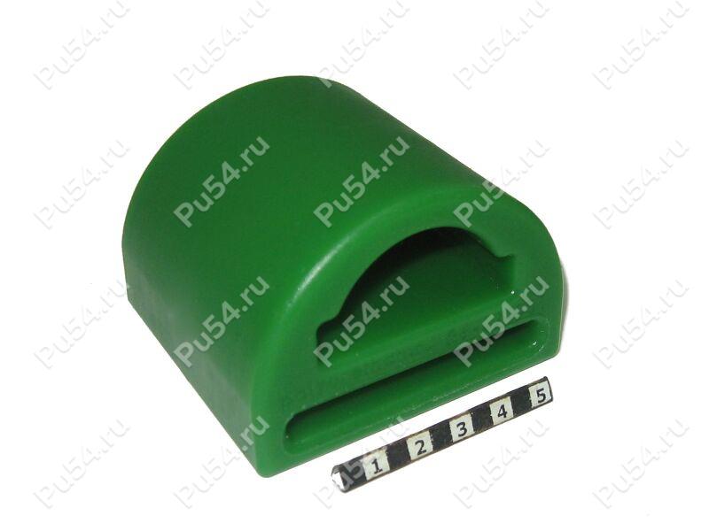 Spring onlay, rear suspension, Product Code 26-07-001, Polyurethane, PU54i/K80/темно-зеленый, Image №1